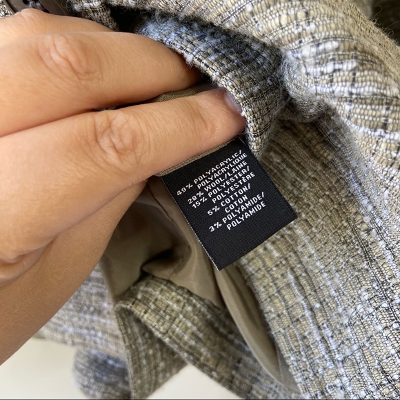 Lafayette 148 tweed button down blazer suit coat - Picture 4 of 5